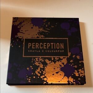 ColourPop Shayla Perception Palette with Purple and Gold